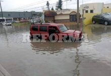 Afectan lluvias a Matamoros