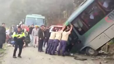 Difunden FOTO de mexicanos antes de volcar su autobús en Machu Picchu