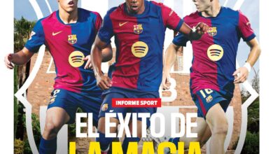 Esta es la portada SPORT de hoy, domingo 8 de setiembre de 2024