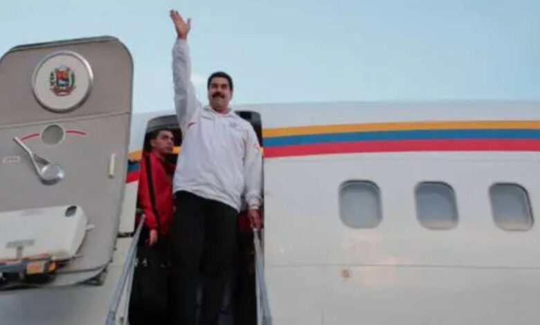 Estados Unidos confisca avión presidencial de Nicolás Maduro