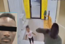 Filtran VIDEO de futbolista golpeando a su esposa en la guardería de su hija; fue liberado bajo fianza