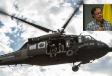 Gustavo Petro aplaza su viaje a México por accidente de helicóptero de la Fuerza Aérea de Colombia