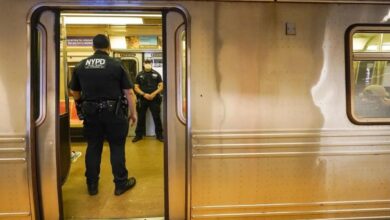 IMÁGENES FUERTES: Policías disparan contra hombre que se saltó torniquete en el Metro y hieren por accidente a pasajeros