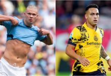 Erling Haaland y Lautaro Martínez, los dos grandes nombres del duelo de Champions League entre el Manchester City y el Inter de Milán