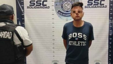 Policía Municipal de Solidaridad detiene a sospechoso por presunto robo a comercio