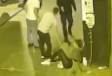 Captan en VIDEO intento de abuso sexual a una joven; llegaron 3 hombres a rescatarla