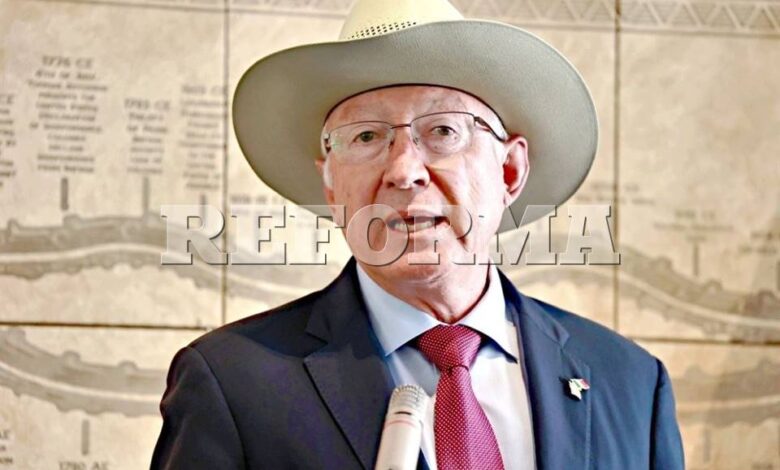 Da 'sombrerazo' Sheinbaum a Ken Salazar