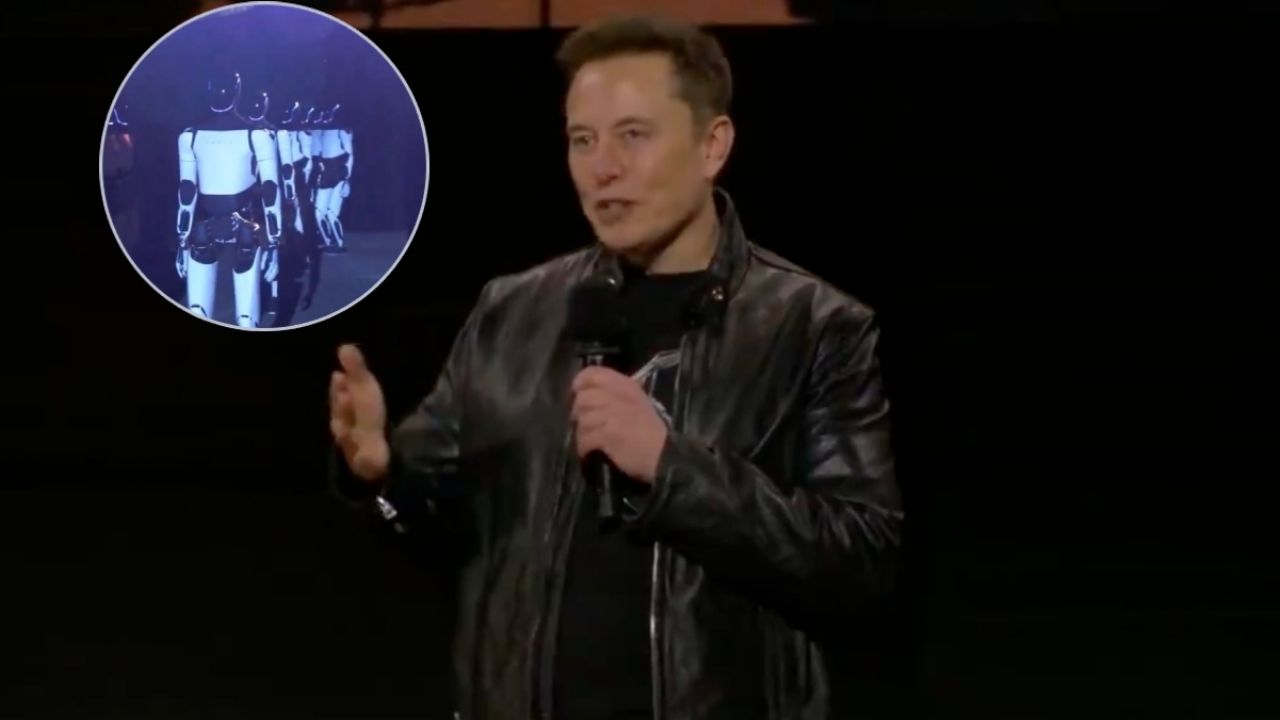 El futuro está aquí Tesla presenta a sus robots humanoides Optimus y deja boquiabierto a todo