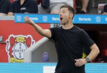 Xabi Alonso, entrenador del Bayer Leverkusen