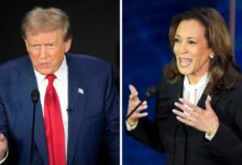 Kamala Harris aventaja a Donald Trump en encuestas a 28 días de las elecciones en EU