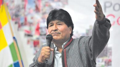 El expresidente de Bolivia Evo Morales.