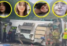 La última FOTO que tomaron 5 estudiantes minutos antes de morir en un terrible accidente vial