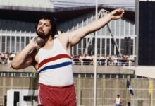 Geoff Capes, en competición