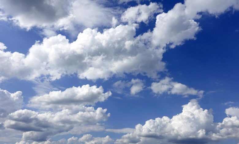 Nubes en la atmósfera terrestre