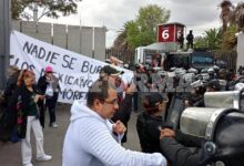 Reclaman CJF y Jufed operativo contra protesta afuera del GP