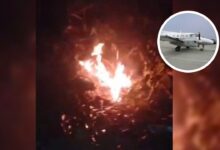 VIDEO: Avioneta se estrella contra un cerro y deja saldo de 5 muertos