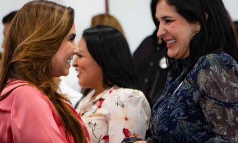 Acompaña Estefanía Mercado a la Gobernadora al lanzamiento de la estrategia “Puntos Coral-Mujeres Seguras”