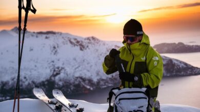 Aymar reta a las montañas de Noruega en el documental Endelig