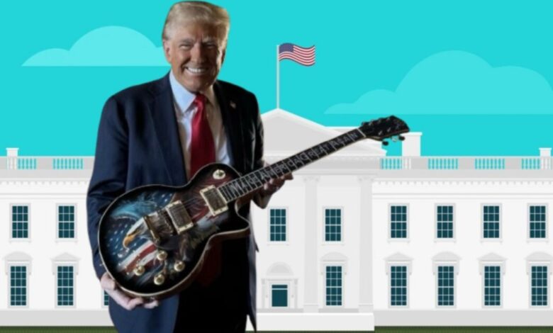 Donald Trump venderá guitarras “edición limitada” en 200,000 pesos