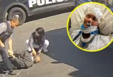 Filtran indignante VIDEO de policía sometiendo a abuelito contra el concreto, lo dejó con hemorragia cerebral