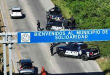 Fuerzas policiales y militares implementan “Operativo Blindaje Riviera Maya”