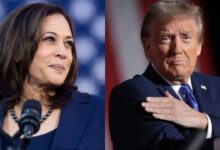 Kamala Harris felicita a Donald Trump por su victoria en las elecciones presidenciales de EU