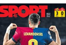 La portada SPORT de hoy, miércoles 27 de noviembre de 2024