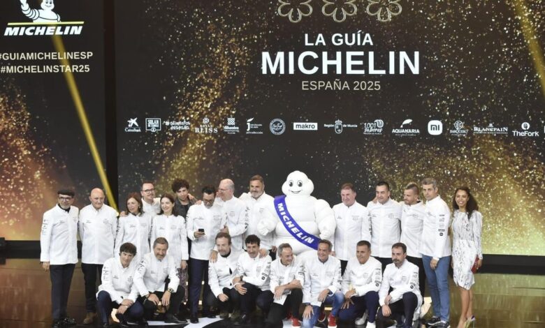 Los chef de restaurantes con tres Estrellas Michelín.