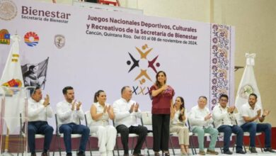 Mara Lezama da inicio a los 21° Juegos Nacionales de Bienestar en Cancún