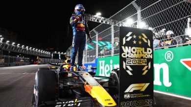 Verstappen celebra su cuarto mundial consecutivo