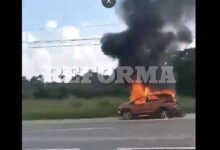 Otra vez queman autos y comercios en Tabasco