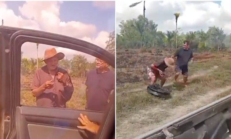 Por un terreno, hombre asesina a tiros a un campesino cuando estaba sembrando | VIDEO