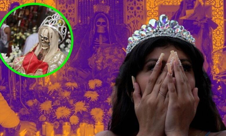 Quinceañera es asesinada a balazos frente a un altar de la Santa Muerte afuera de su casa