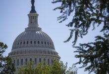 Una imagen de la cúpula del Capitolio, que acoge a la Cámara de Representantes y el Senado de EEUU, en Washington DC.