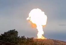 VIDEO: así fue la impactante erupción del Volcán San José de Mulatos en Colombia