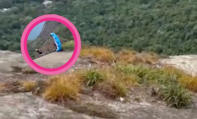 VIDEO: se avienta desde una montaña en paracaídas y desaparece, horas después es hallado muerto