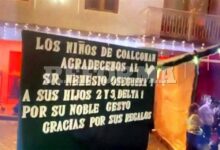 Agradecen al 'Mencho' por regalos en Coalcomán, Michoacán