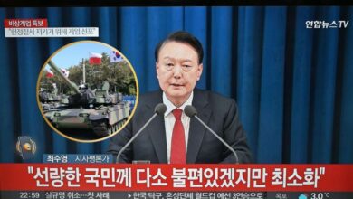 Corea del Sur se militariza y declara ley marcial de emergencia