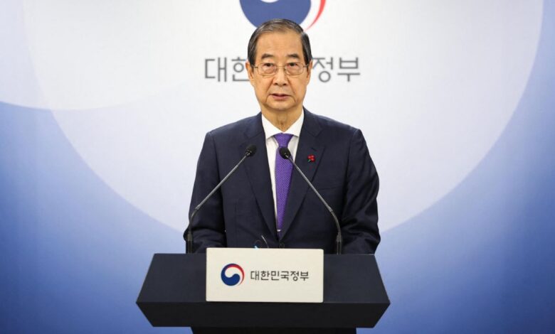 Destituye parlamento de Corea del Sur a presidente sustituto