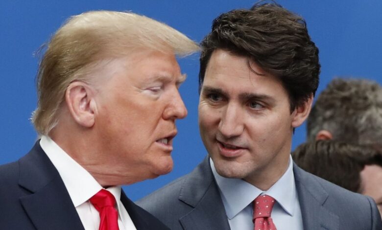 Donald Trump sube de tono las burlas contra Justin Trudeau y tensa la relación EU-Canadá