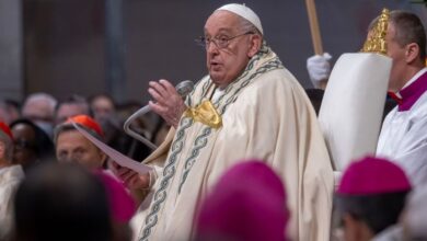 El Papa Francisco celebra la Misa por la Solemnidad de la Inmaculada Concepción de María