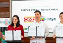 Gobierno de Solidaridad y tiendas Oxxo suman esfuerzos para promocionar la marca Ciudad Playa del Carmen