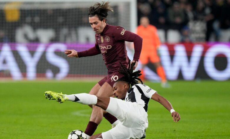 Grealish, en el duelo ante la Juventus