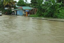 Imagen de archivo de inundaciones en Haití.