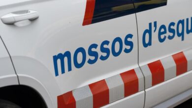 Un coche de los Mossos d'Esquadra