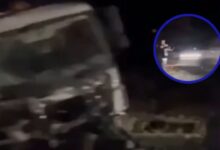 Sobreviven a un choque, descienden del vehículo y un auto a toda velocidad los atropella | VIDEO