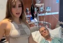 Tiktoker causa polémica al bailar cerca de su novio de 85 años en el hospital mientras preguntaba si debía desconectarlo | VIDEO