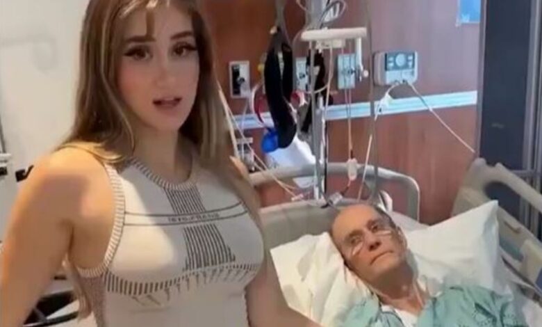 Tiktoker causa polémica al bailar cerca de su novio de 85 años en el hospital mientras preguntaba si debía desconectarlo | VIDEO