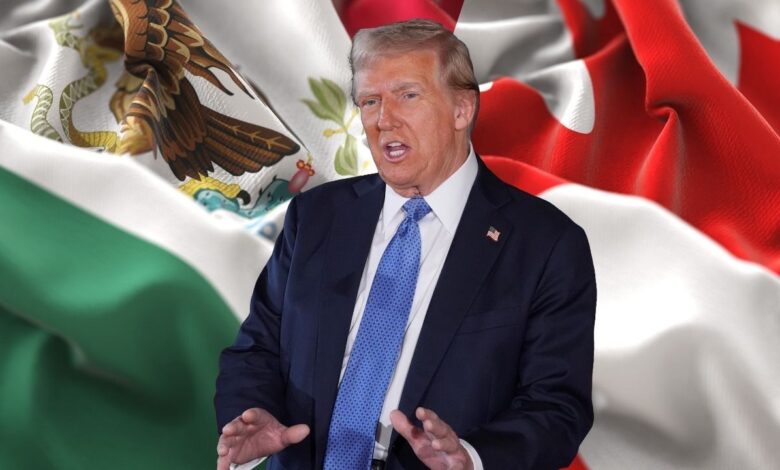 Trump asegura que México y Canadá ya saben que deben detener el flujo de migrantes: "Ya están advertidos"