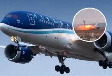 VIDEO FUERTE: Así fueron los momentos de terror que se vivieron en el avión de Azerbaiyan Airlines previo a estrellarse